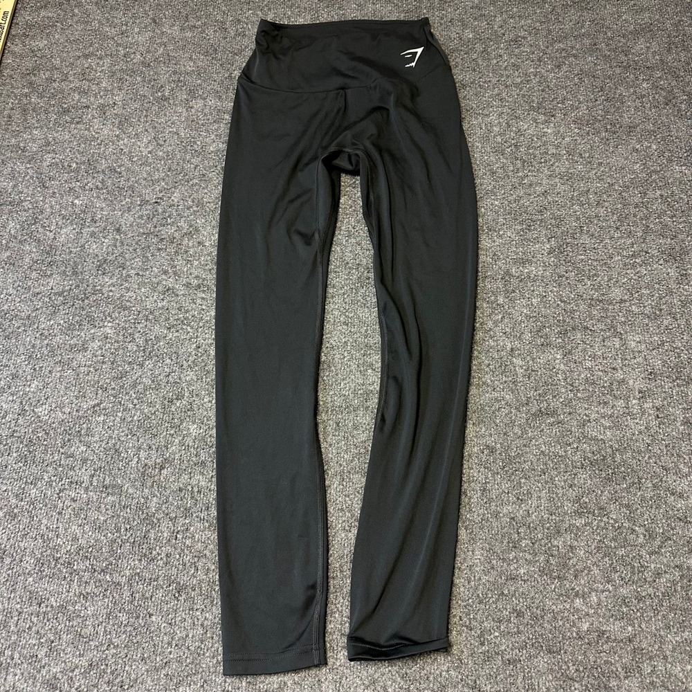 Gymshark Leggings Womens Size XS Black High Waisted Athletic Workout